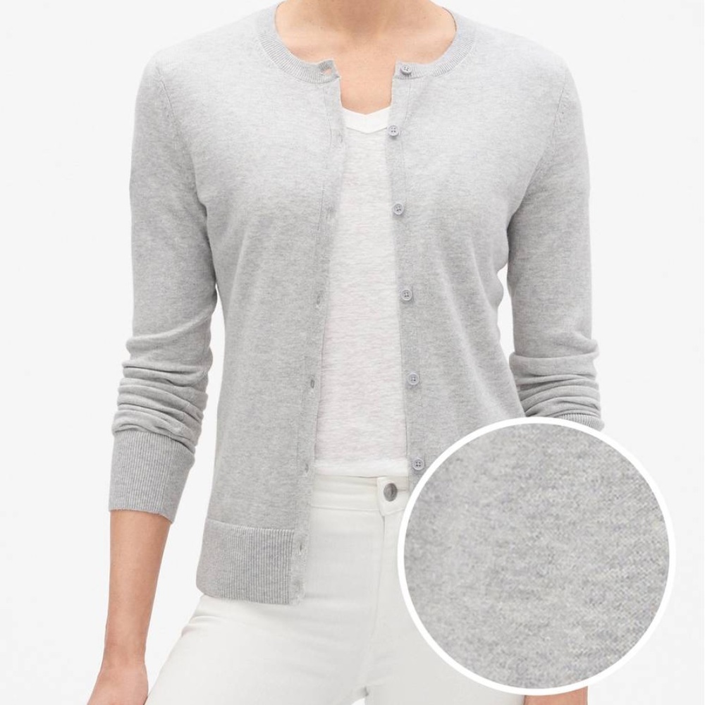 Gap Heather Gray Cardigan